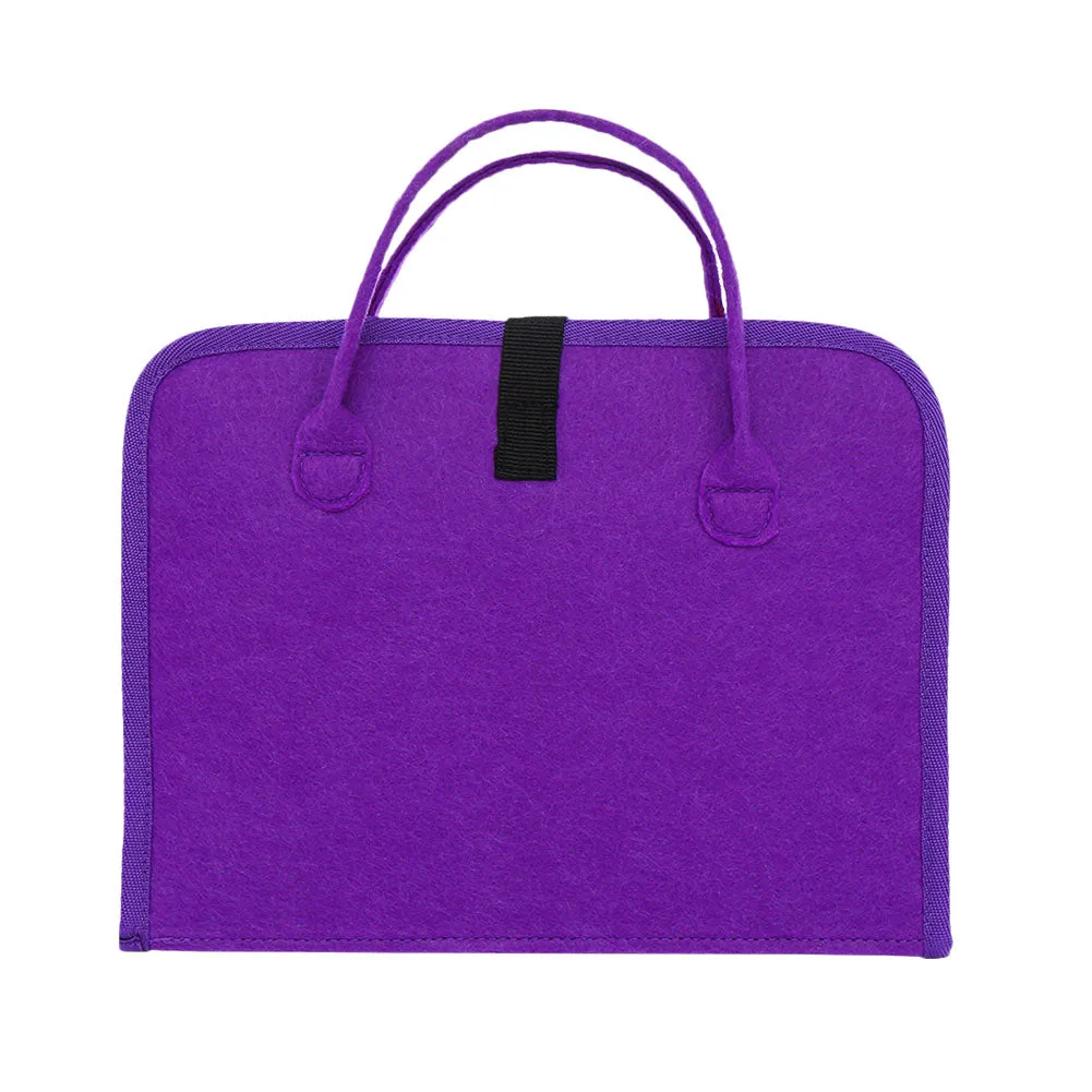 18 Pocket Diamond Painting Drill Storage Handbag Felt DIY Mosaic Bead Bags