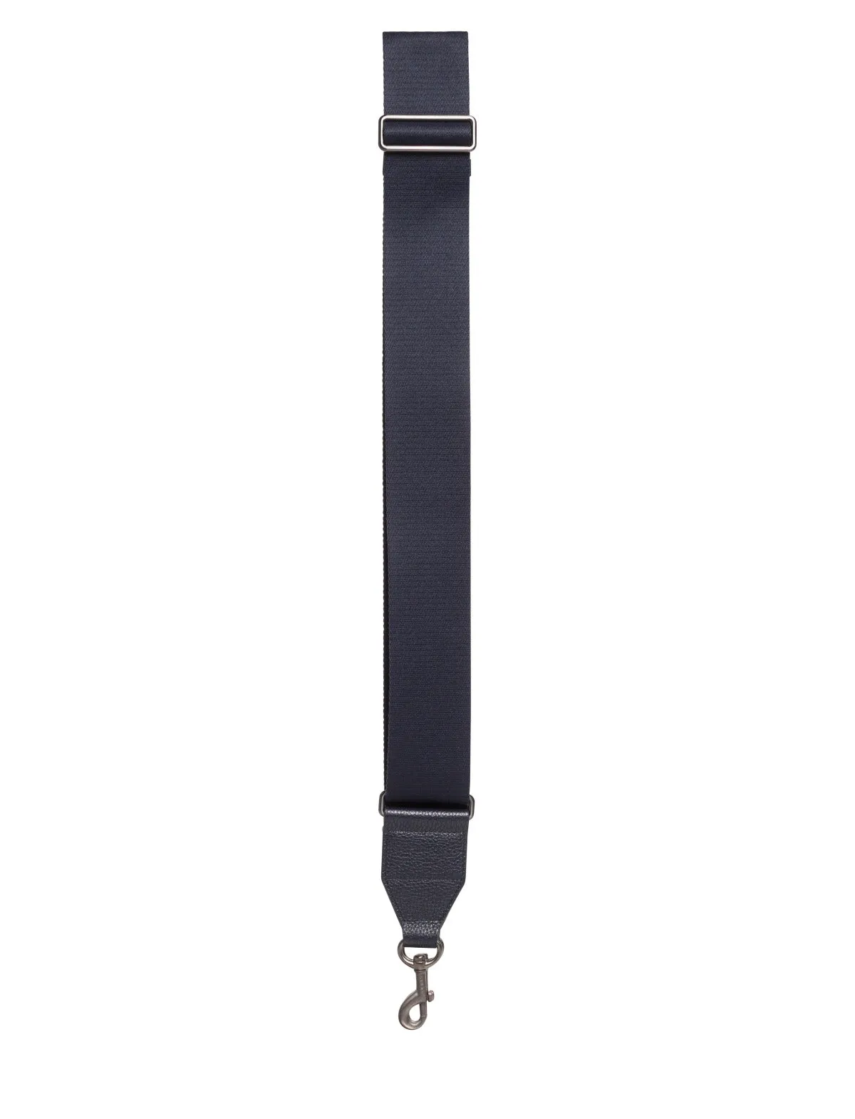 Adjustable Shoulder Strap in Cervocalf Leather with Clasp Closure