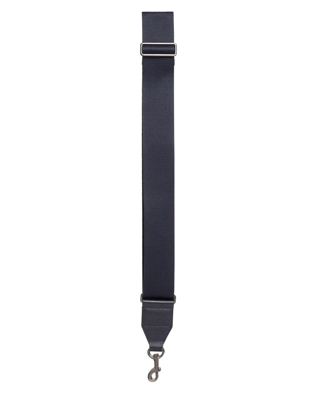 Adjustable Shoulder Strap in Cervocalf Leather with Clasp Closure