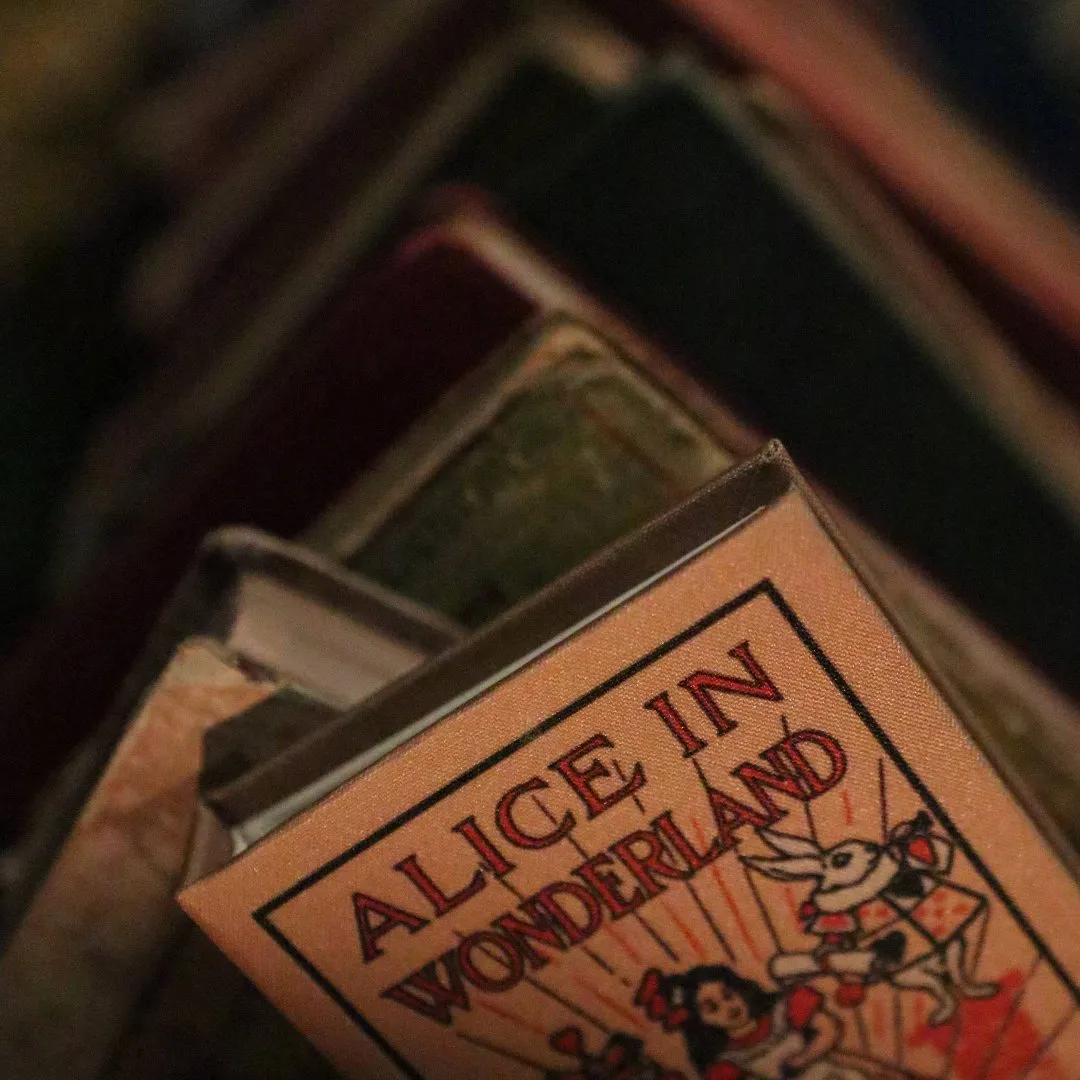 Lewis Carroll’s 1865 Alice in Wonderland Classic Book Inspired Wallet