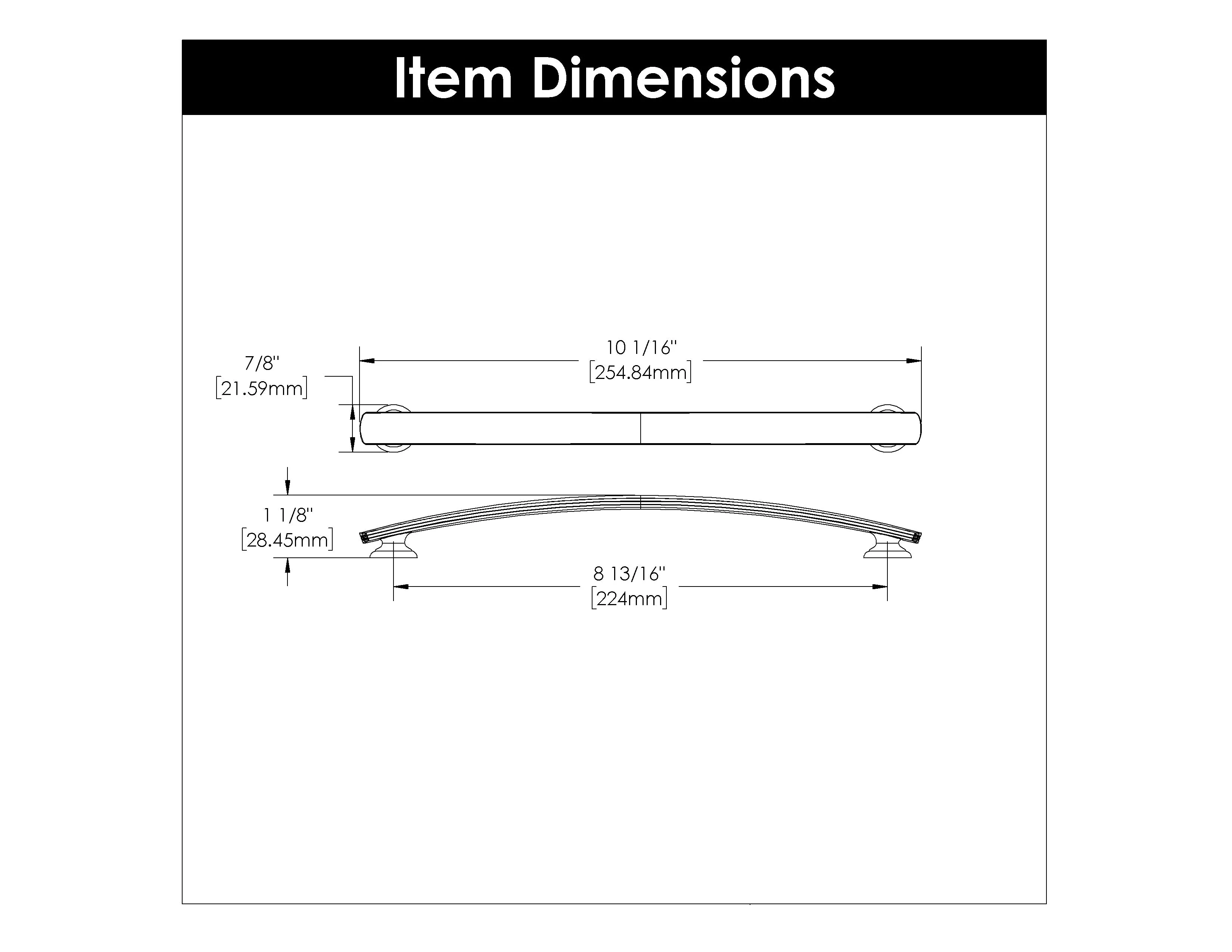 American Diner Pull, 224mm C/C - CTG3851