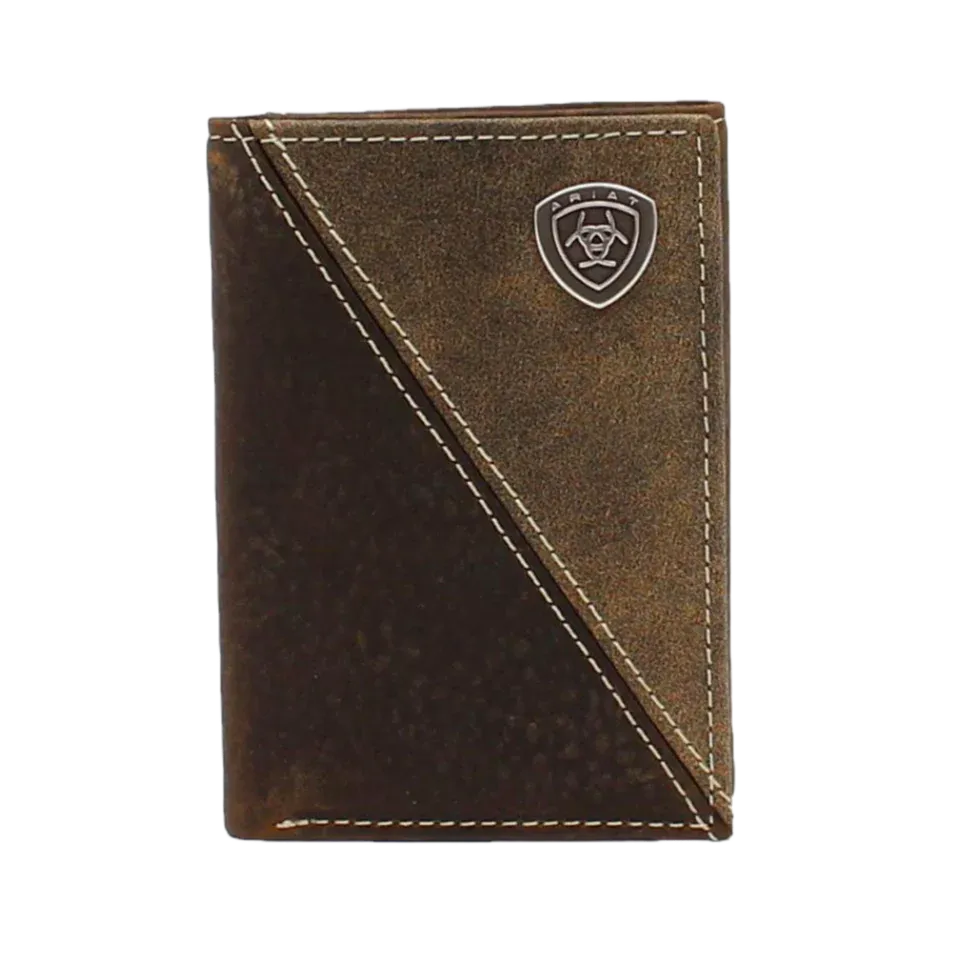 ARIAT Men's Tri-Fold Wallet