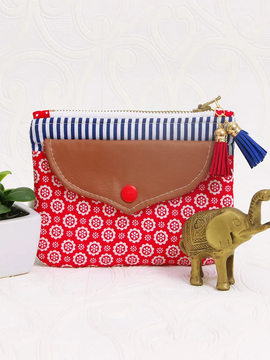 (B901) Clutch Pattern, Purse Pattern - SHIELD