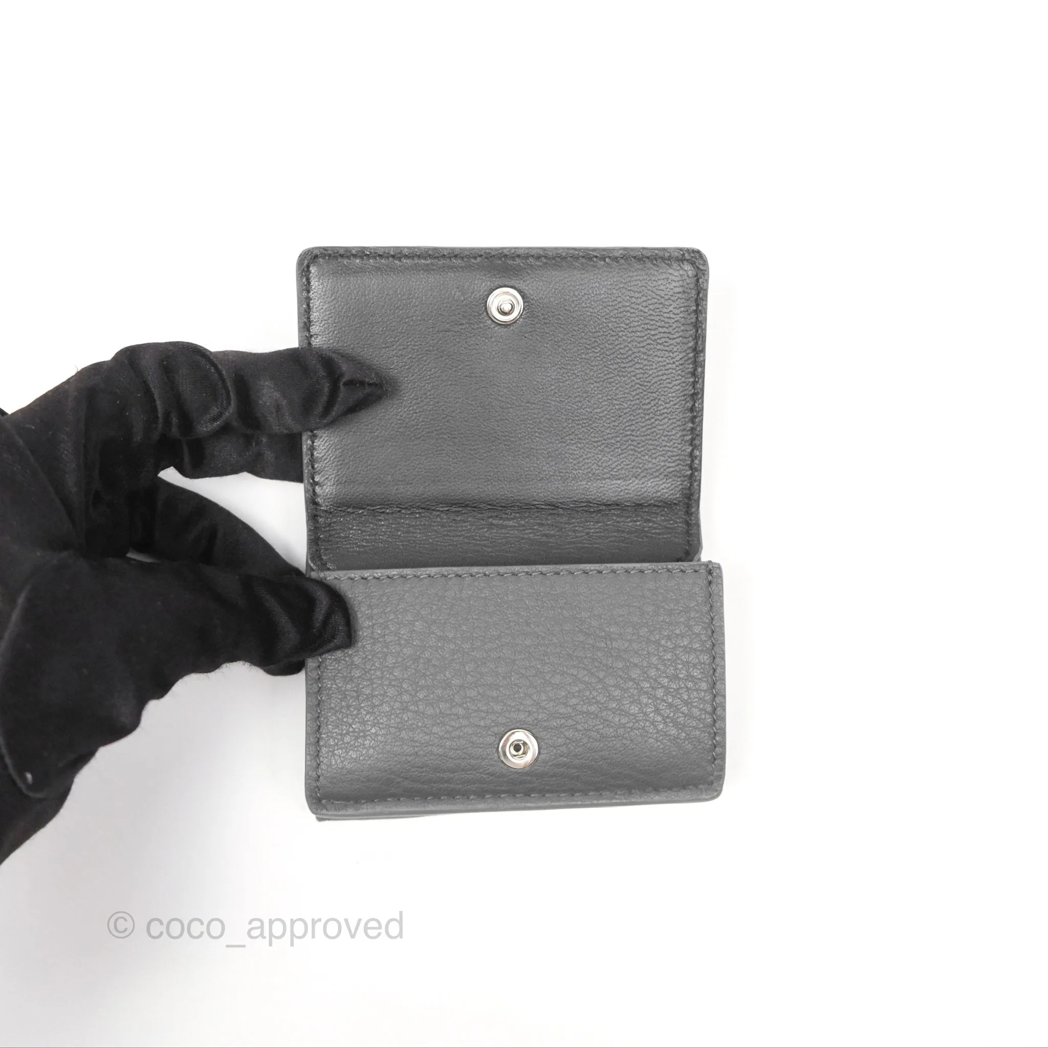 Balenciaga Mini Wallet Grey