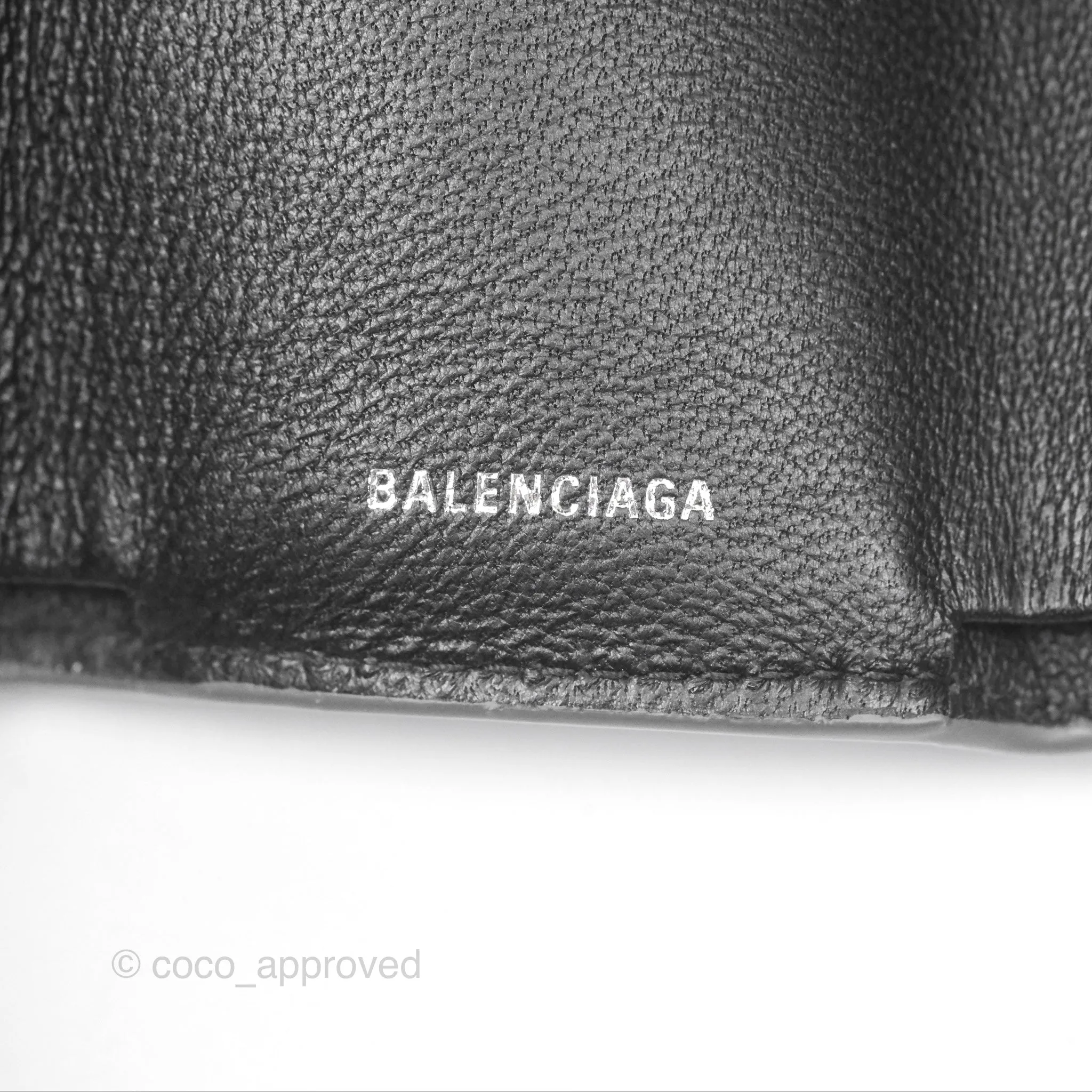 Balenciaga Mini Wallet Grey