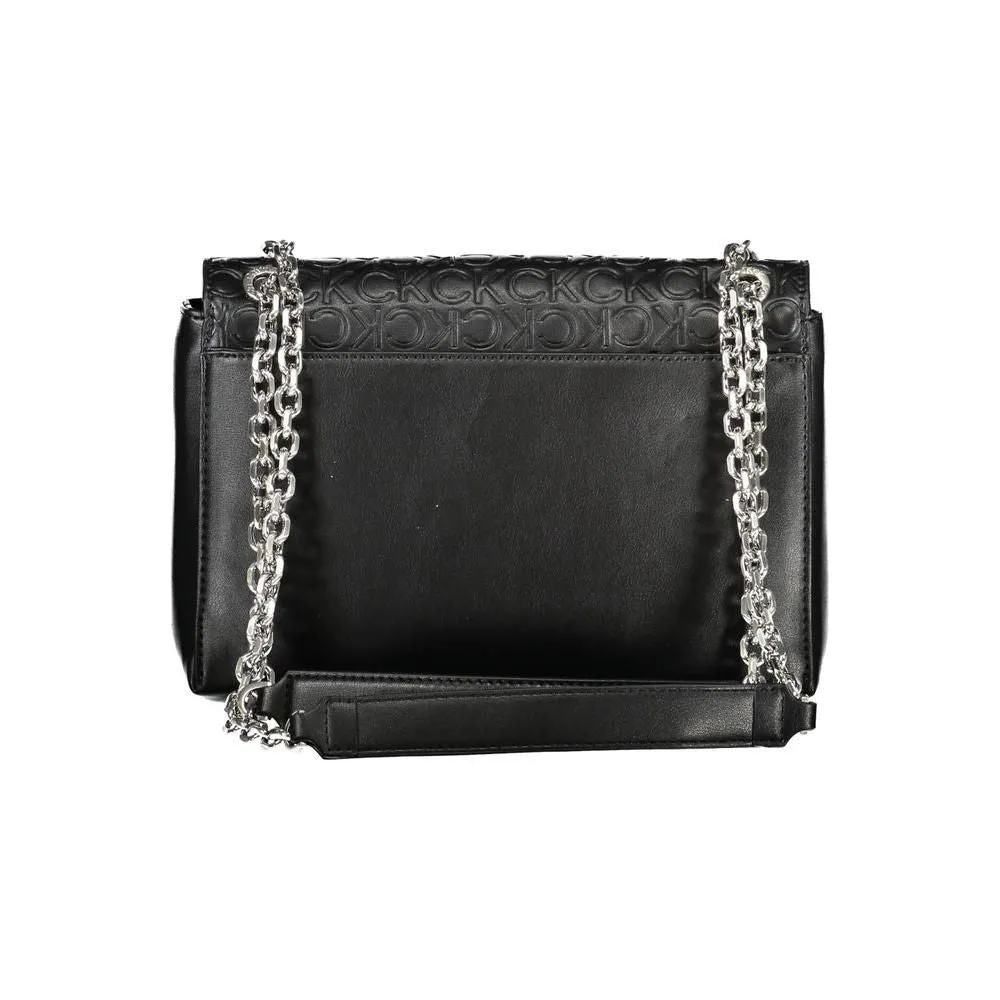 Calvin Klein Black Polyester Handbag