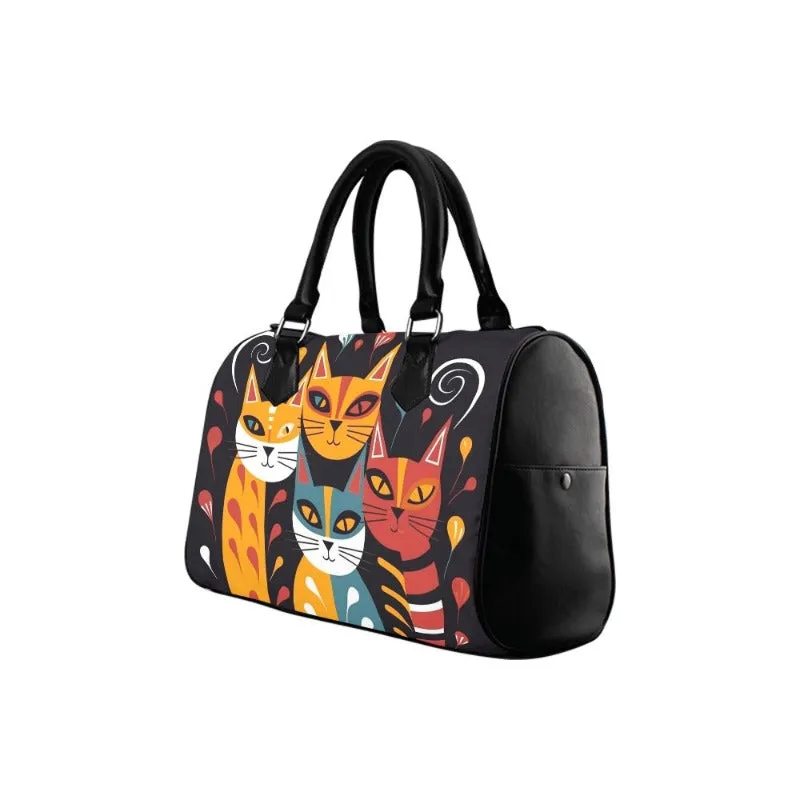 Cat Lover Handbag - Cat Print Handbag