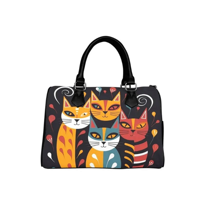 Cat Lover Handbag - Cat Print Handbag