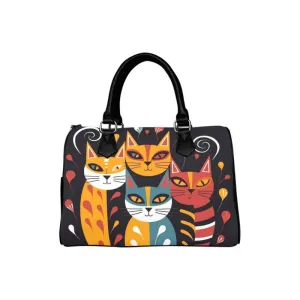 Cat Lover Handbag - Cat Print Handbag