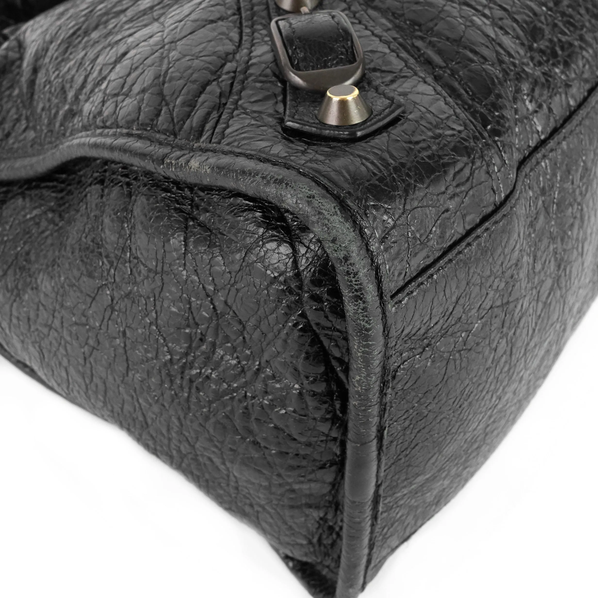 City Classic Studs Medium Lambskin Leather Bag