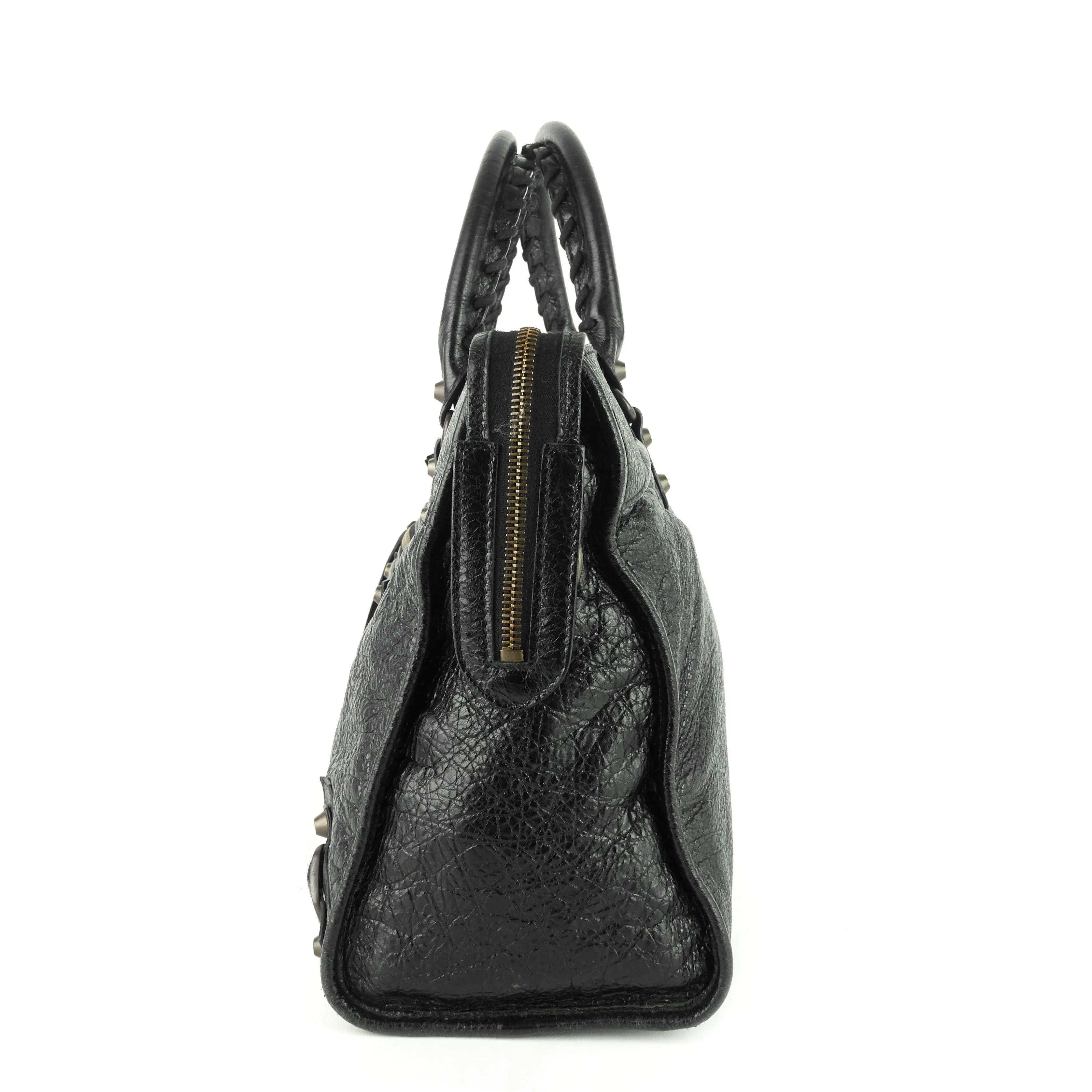 City Classic Studs Medium Lambskin Leather Bag