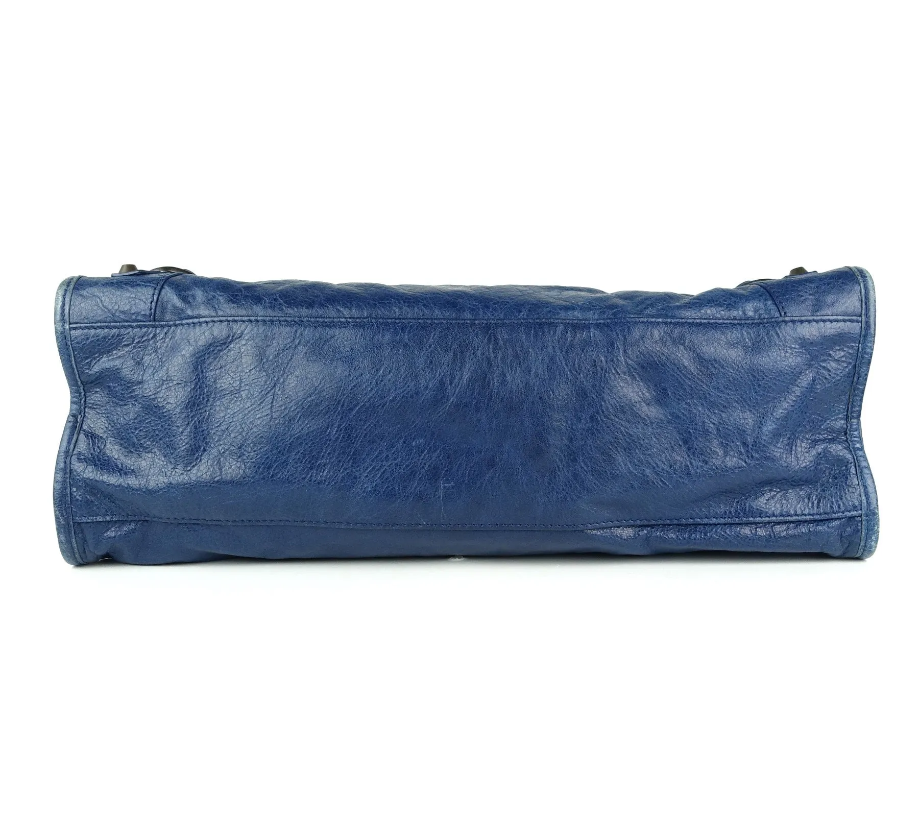 Classic Agneau Leather City Bag