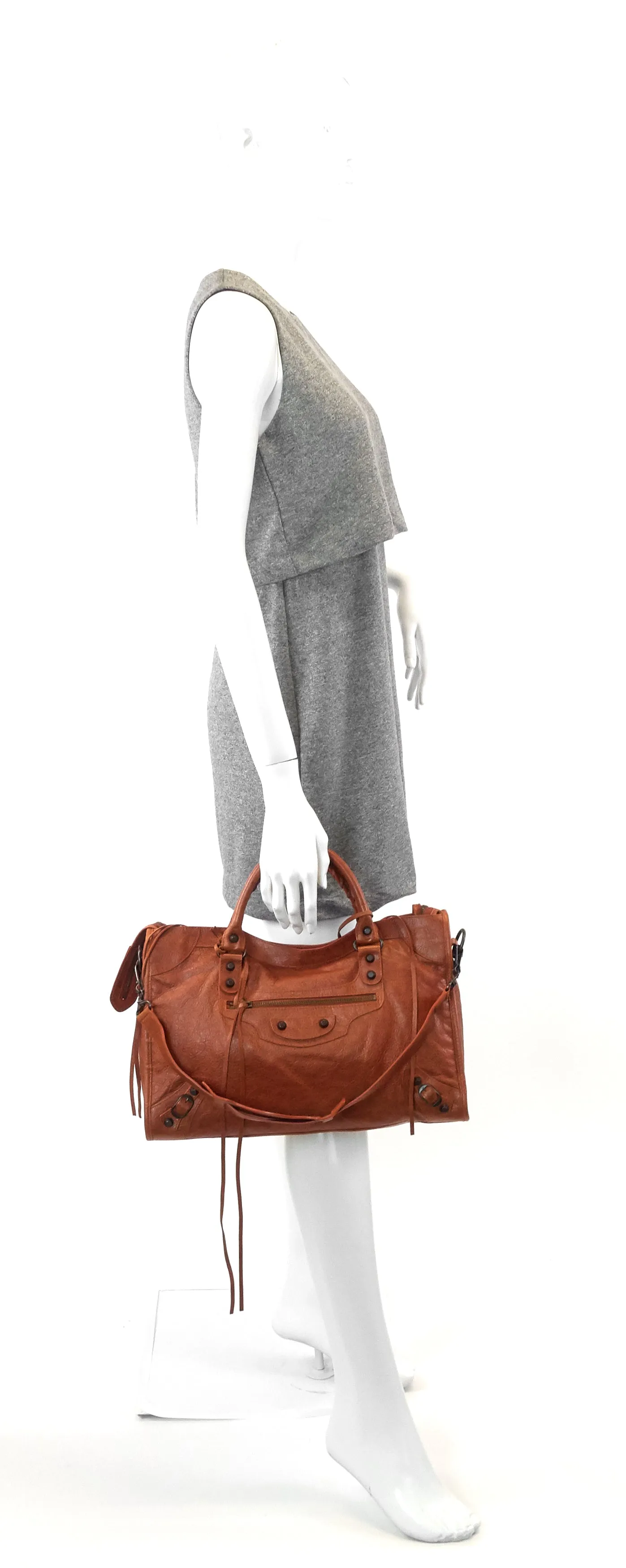 Classic City Lambskin Leather Bag