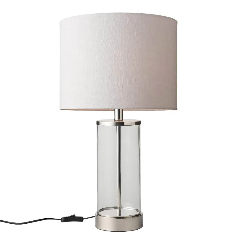 Classic Clear Glass Table Lamp