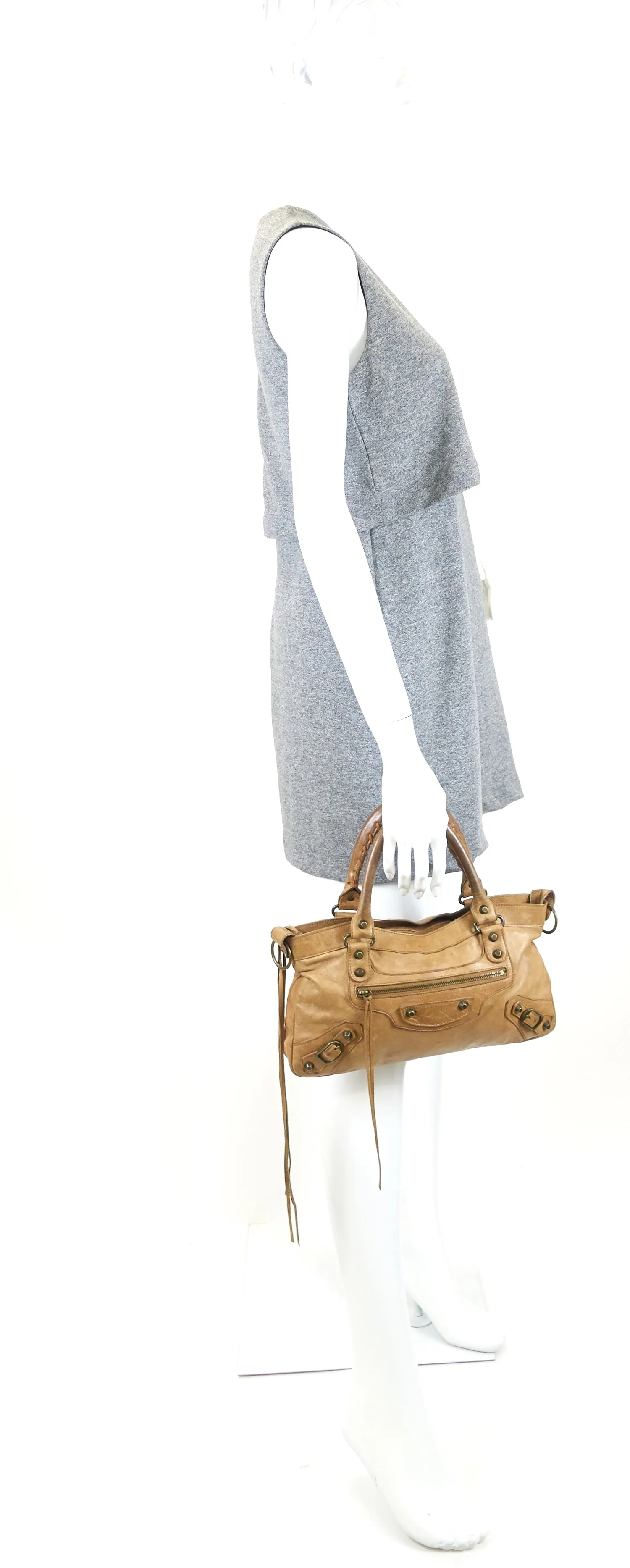 Classic First Chèvre Leather Bag