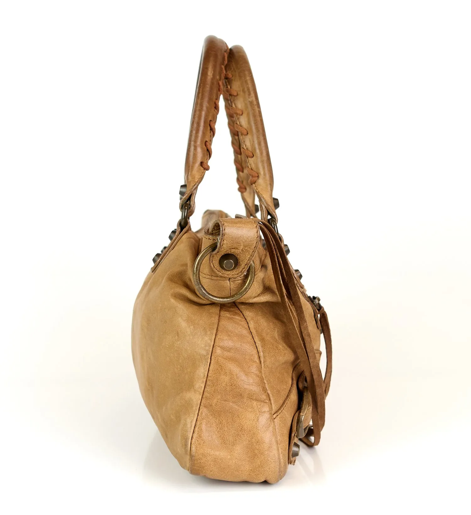 Classic First Chèvre Leather Bag