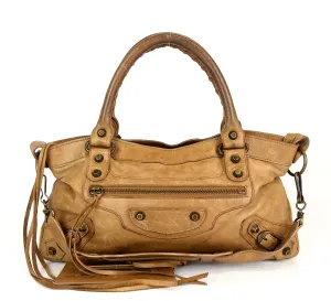 Classic First Chèvre Leather Bag