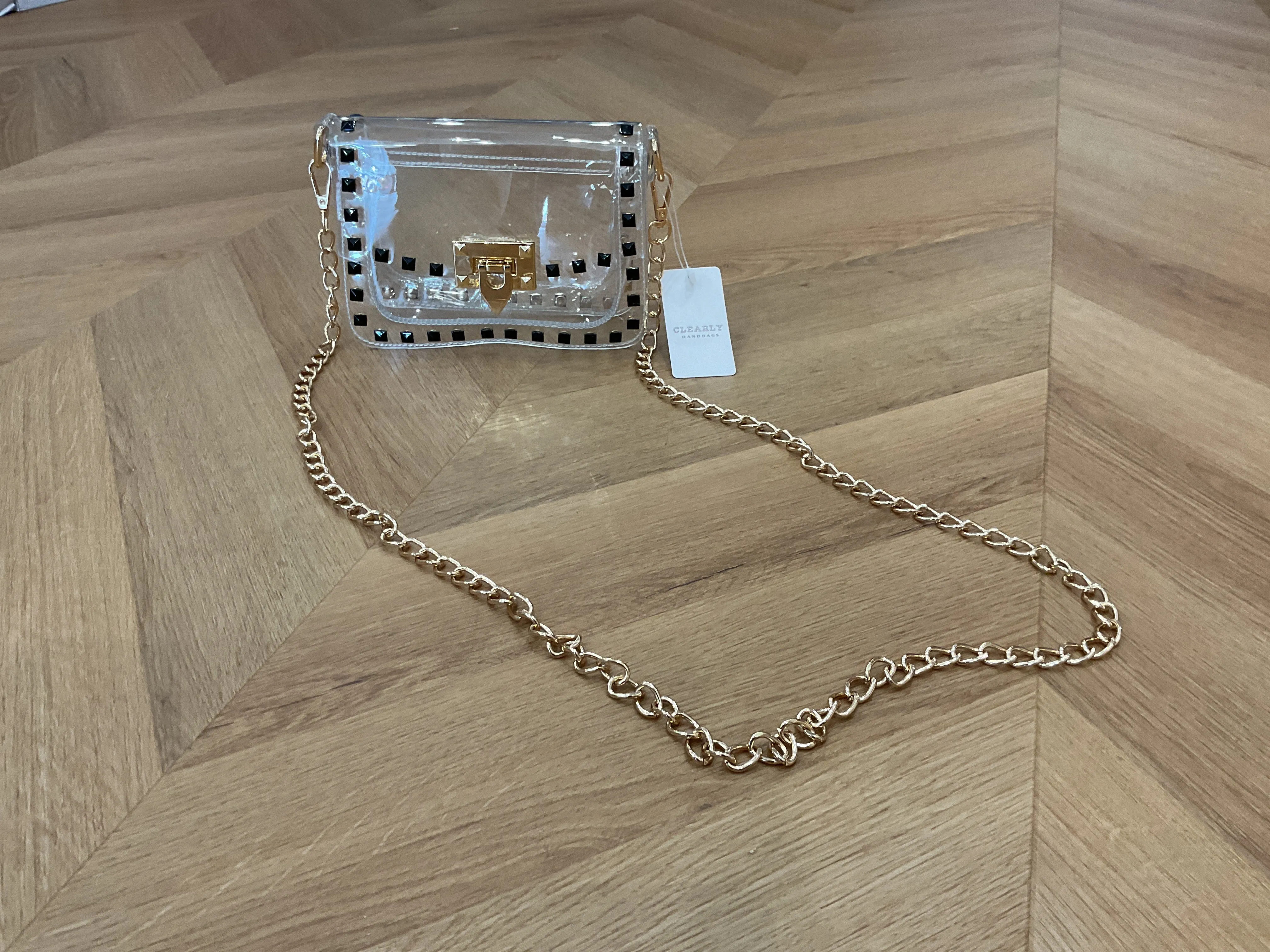 Clearly Handbag/Black