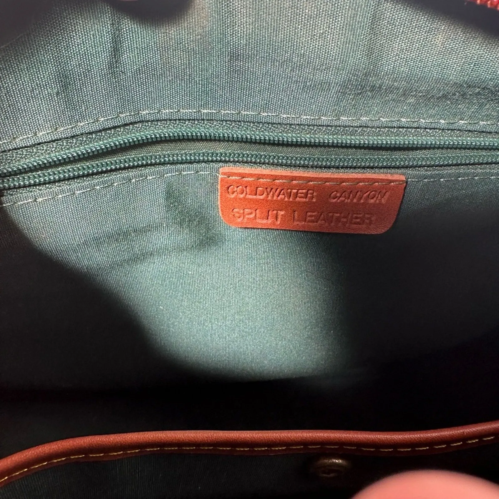 Coldwater Creek Leather Handbag