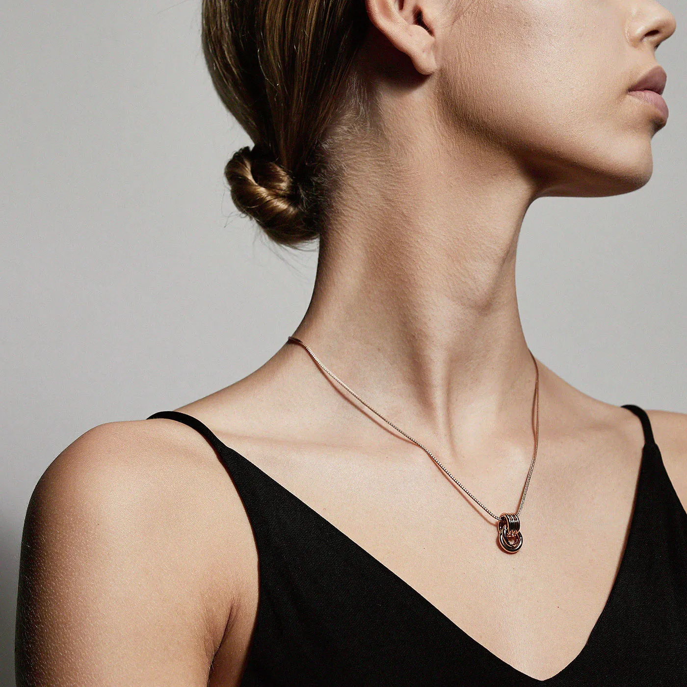 DORIS necklace rosegold-plated