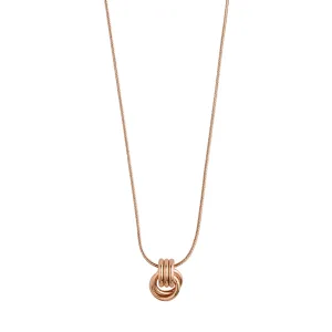 DORIS necklace rosegold-plated