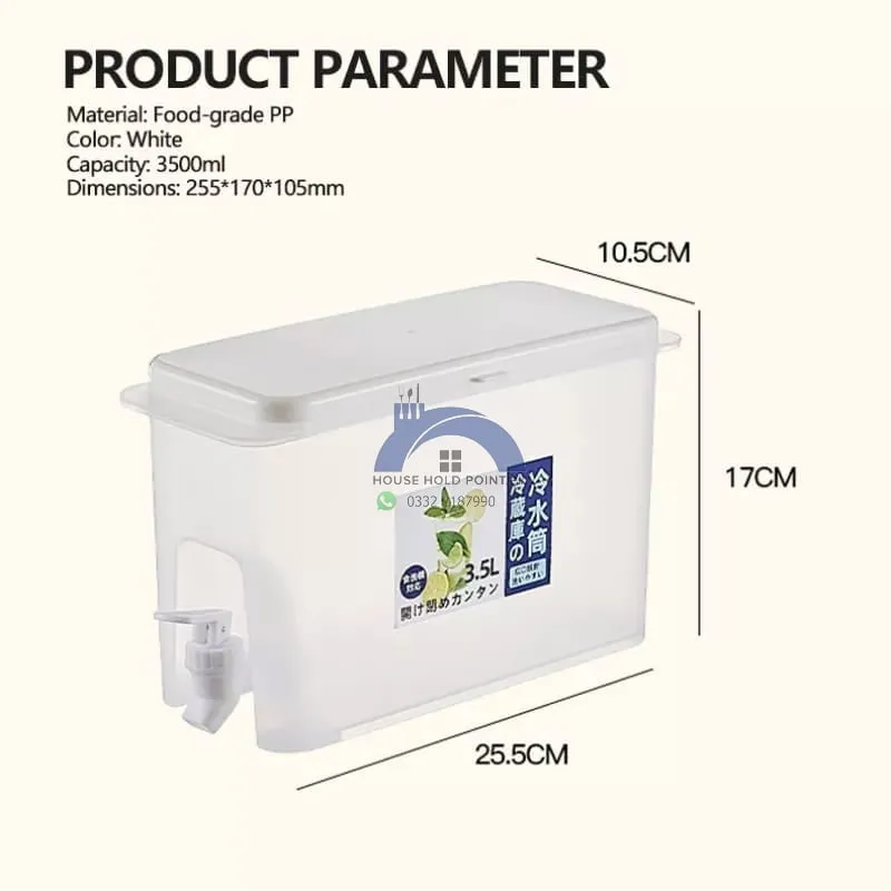 Drinking Water Jug Dispenser 3.5 Liters (B)