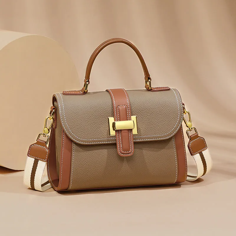 Elysian Luxe One-Shoulder Handbag - Versatile Fashion with Textured Elegance