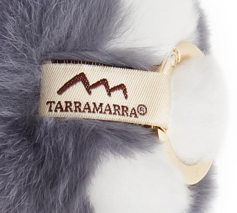 Fluffy Cat Paw Keyring