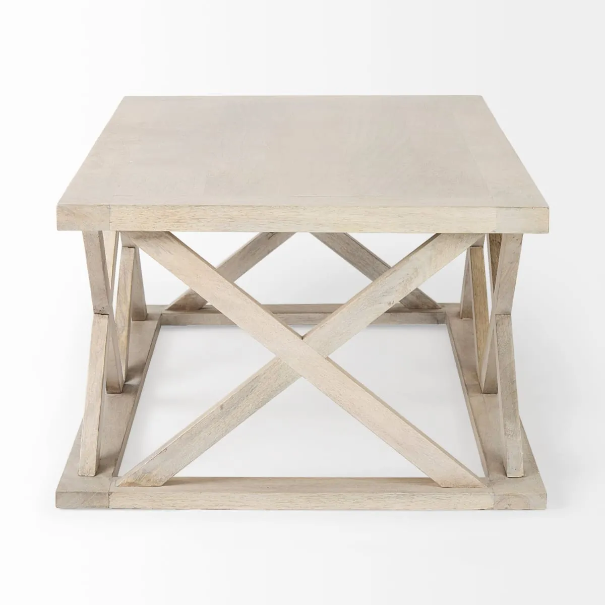 Forsey Rectangular Coffee Table Blonde Wood