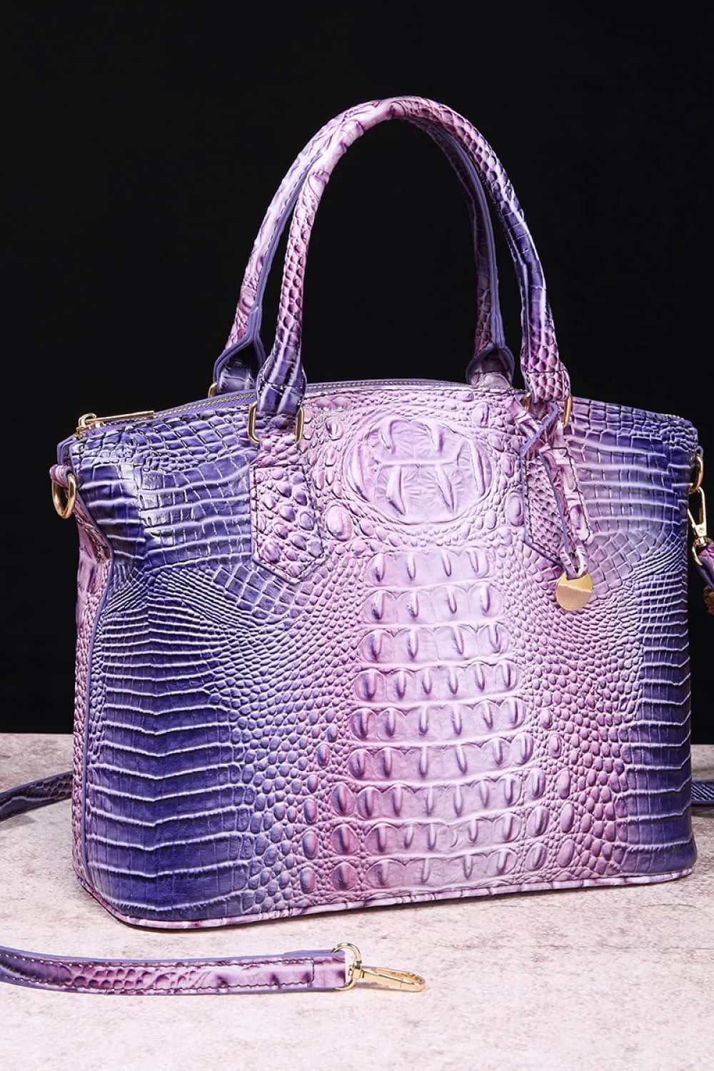 Gradient Leather Handbag