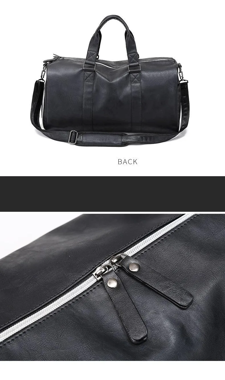 Gym Bag Dry Wet Separation Men's Handbag Casual Short Business Trip Travel Bag Large Capacity