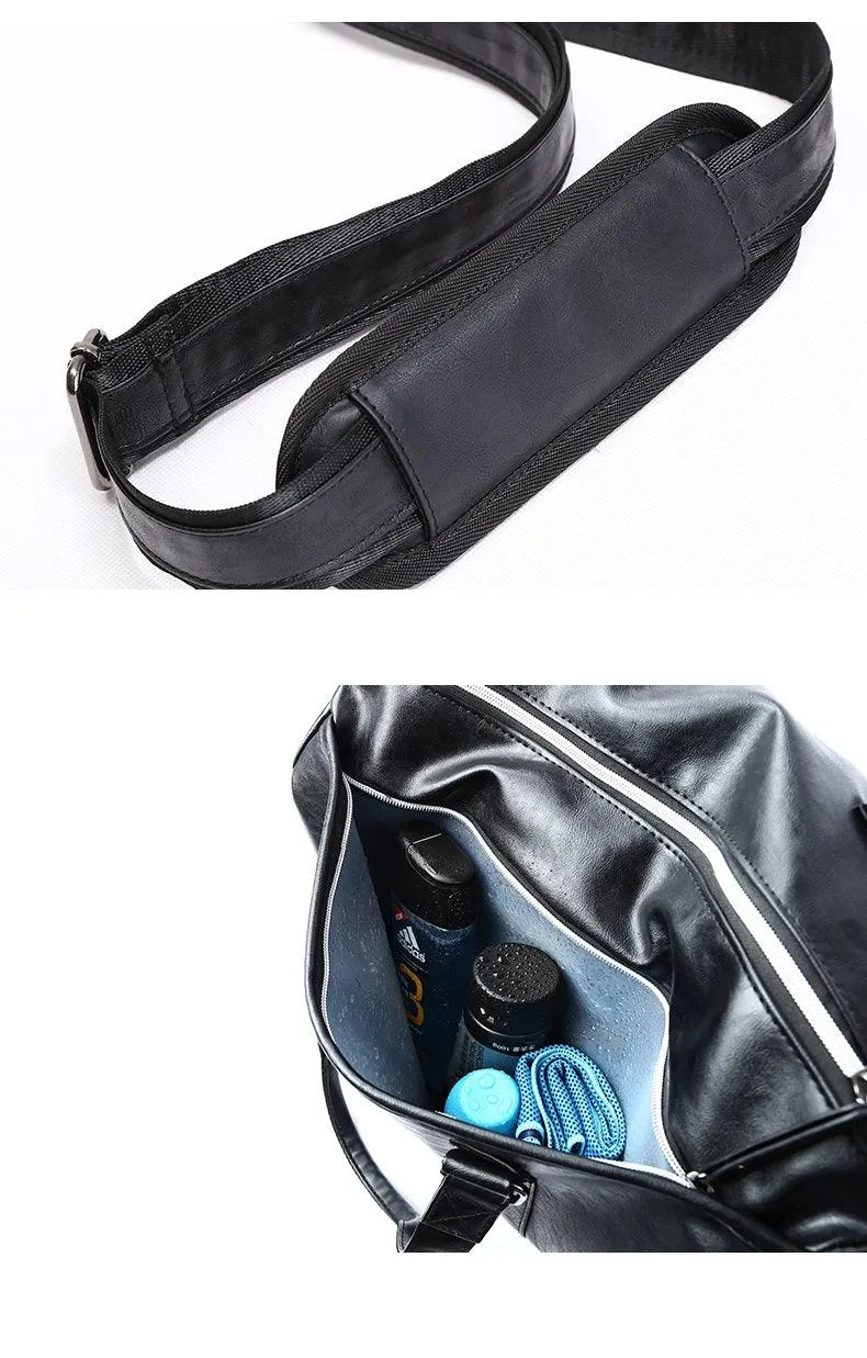 Gym Bag Dry Wet Separation Men's Handbag Casual Short Business Trip Travel Bag Large Capacity