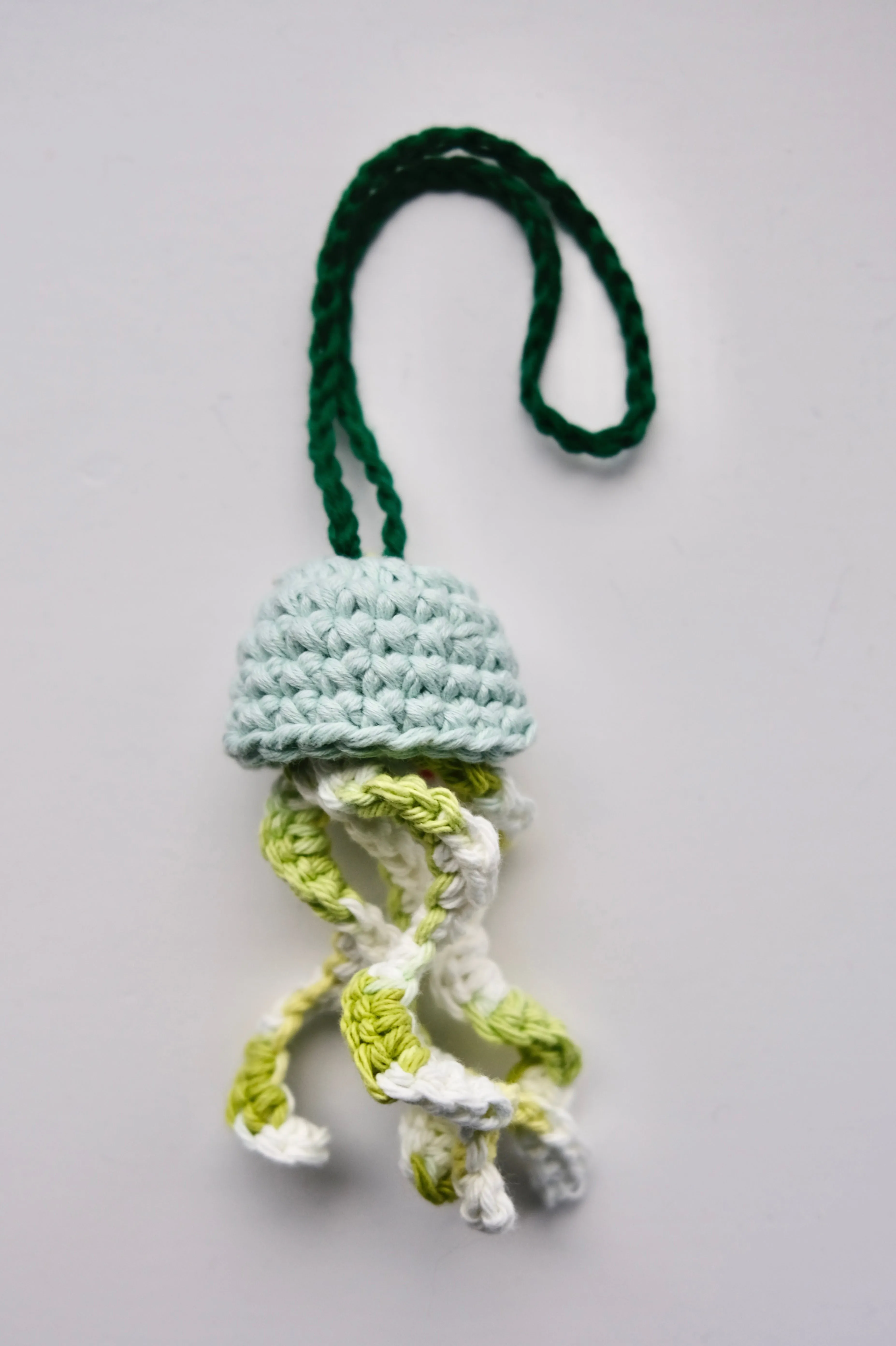 Hand crocheted charm. Octopus Louis
