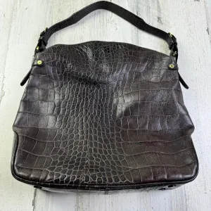 Handbag Leather By Clothes Mentor, Size: Medium