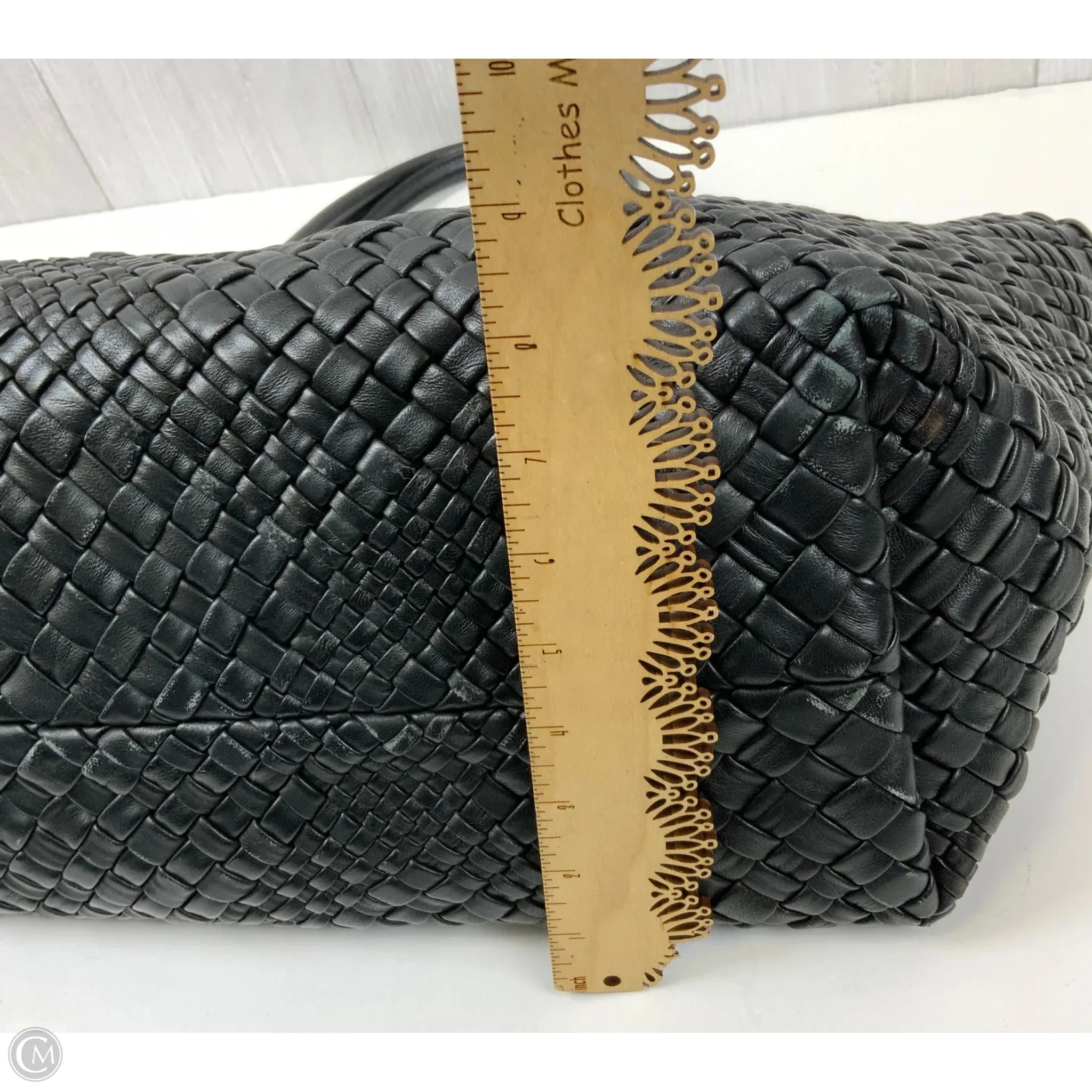 Handbag Leather By Falor Size: Large