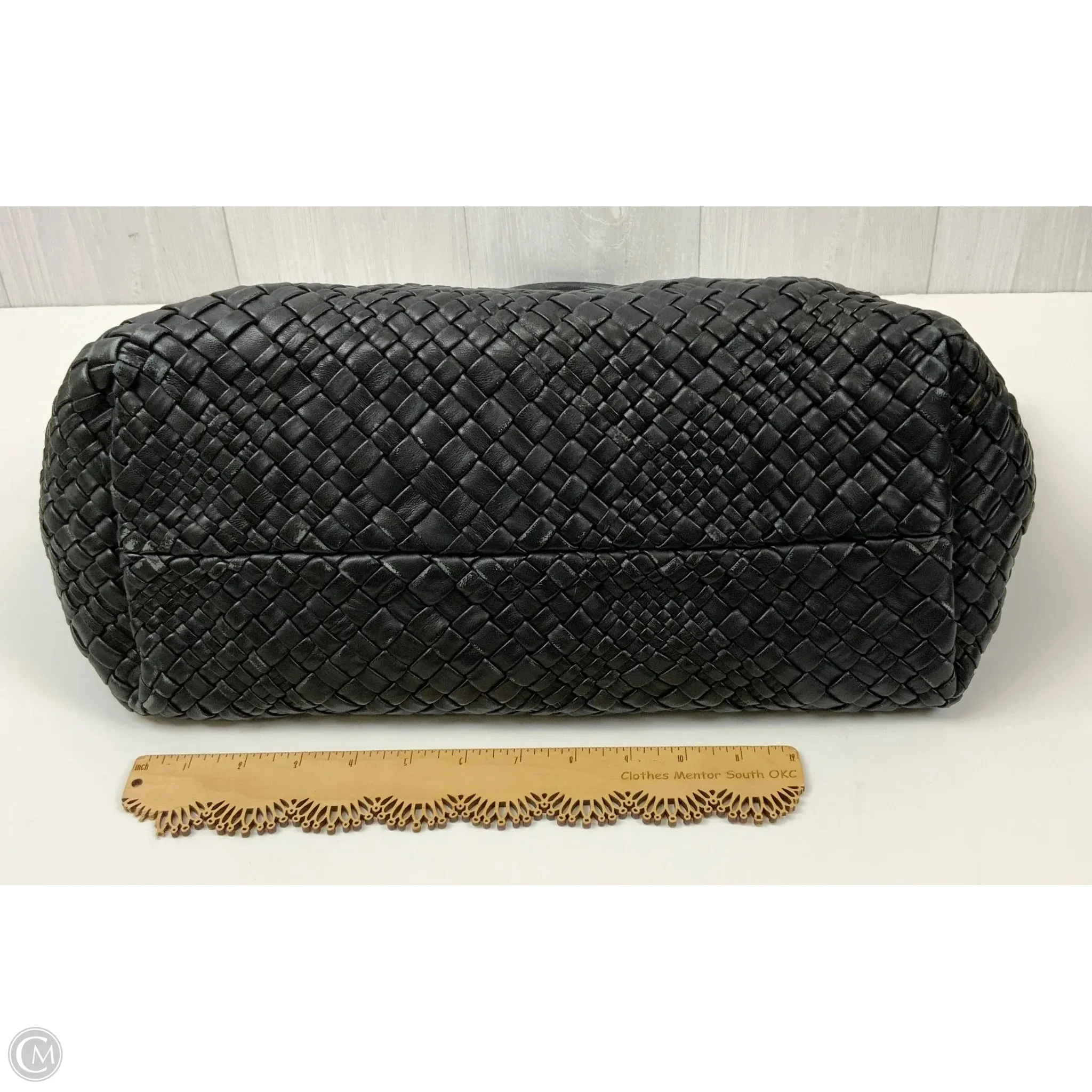 Handbag Leather By Falor Size: Large