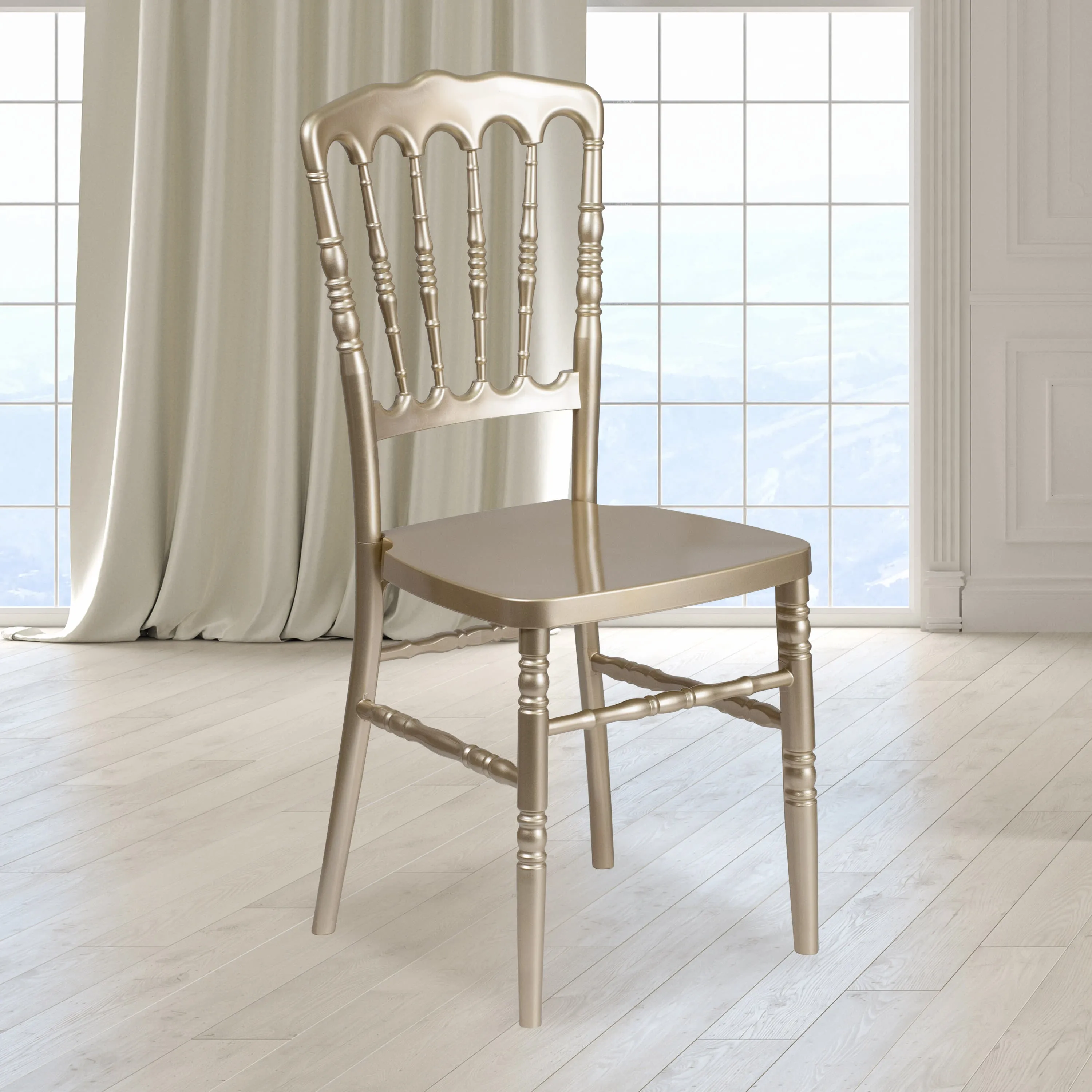 HERCULES Series Resin Stacking Napoleon Chair