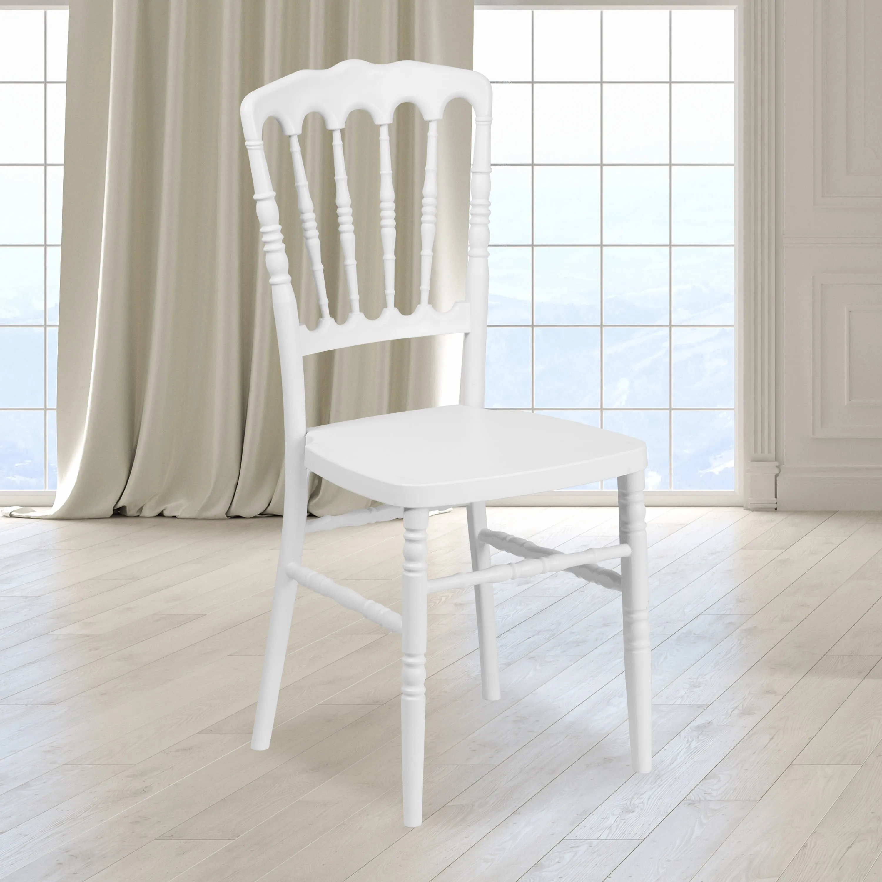 HERCULES Series Resin Stacking Napoleon Chair