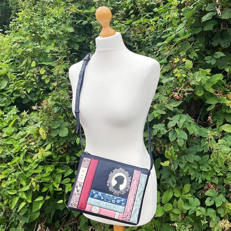 Jane Austen Books Design Handbag