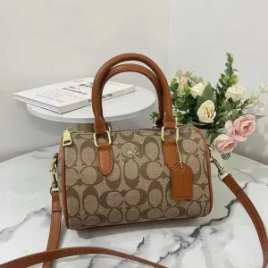 Koujia C letter Boston pillow bag high- حقيبة يد نسائية