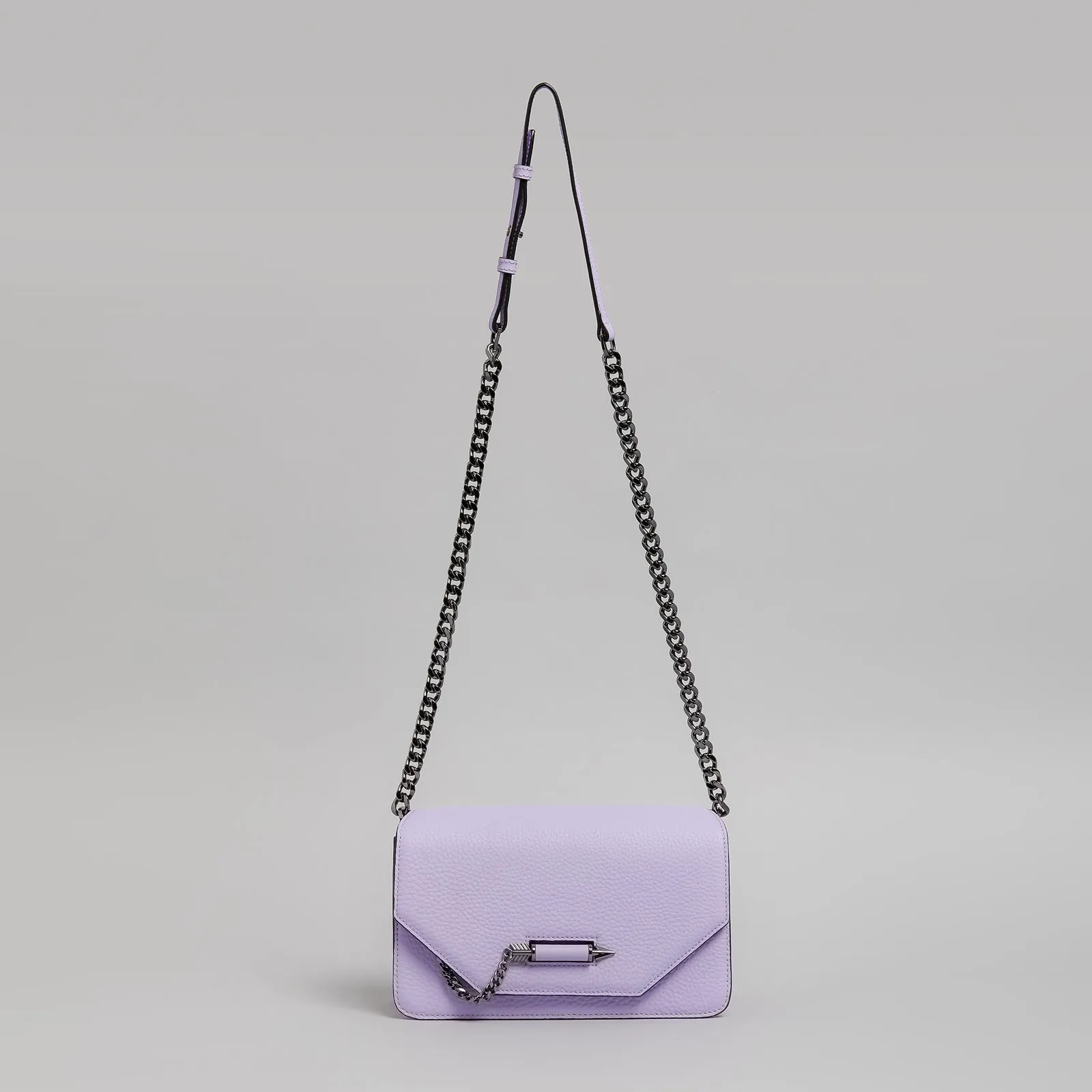 Mackage - Cortney Leather Crossbody Bag in Lilac