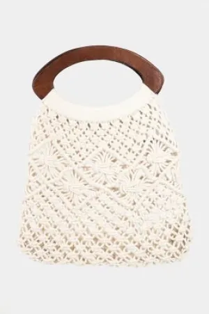 Macrame Handbag | Ivory