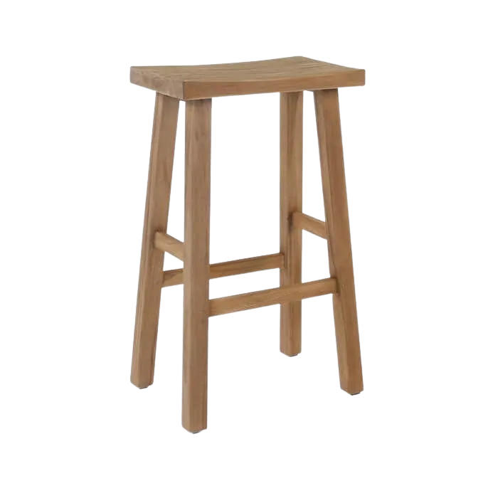 Maid Reclaimed Teak Bar Stool