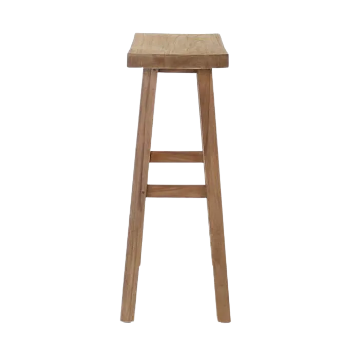 Maid Reclaimed Teak Bar Stool