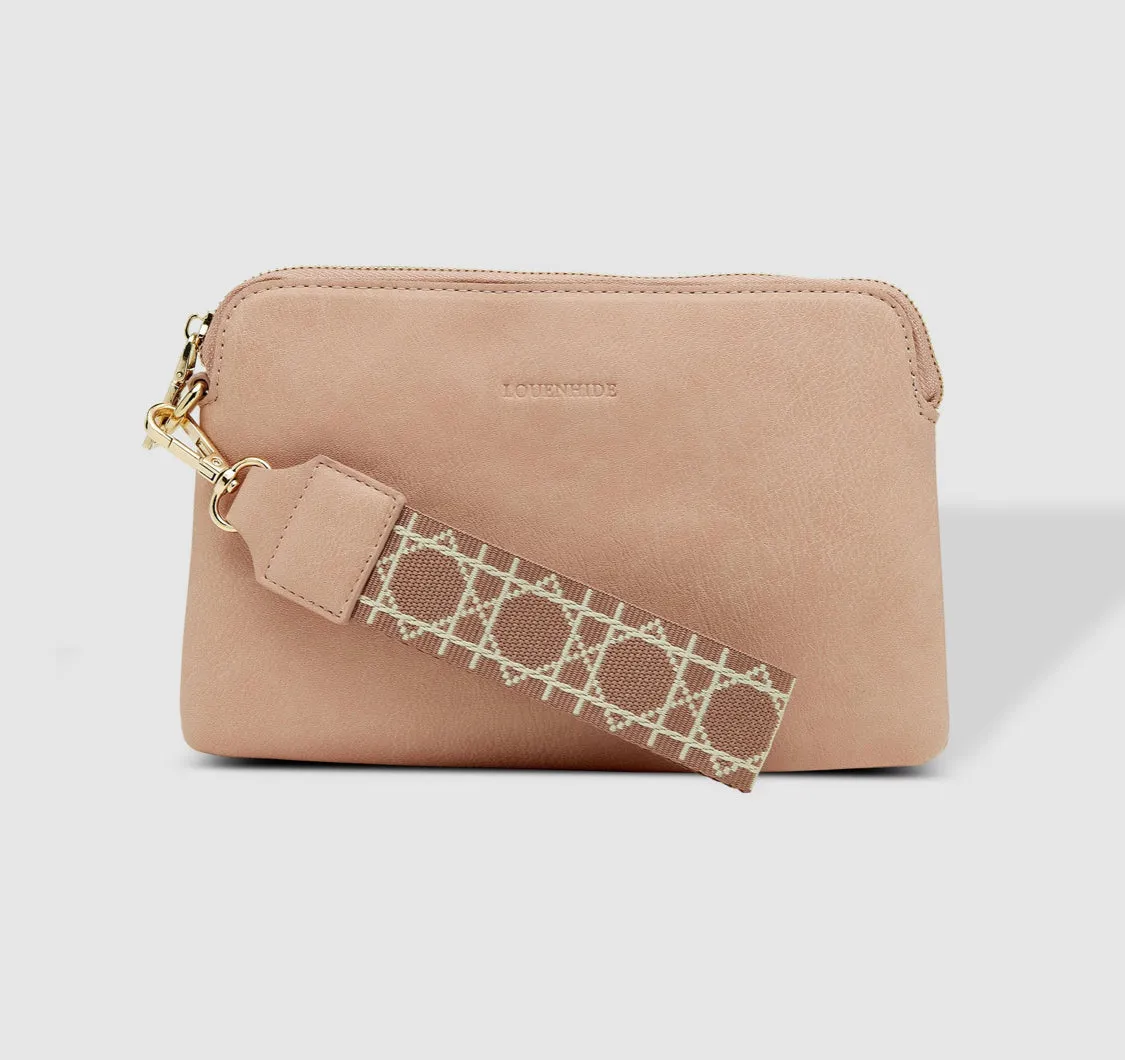 Mandy Clutch- blush