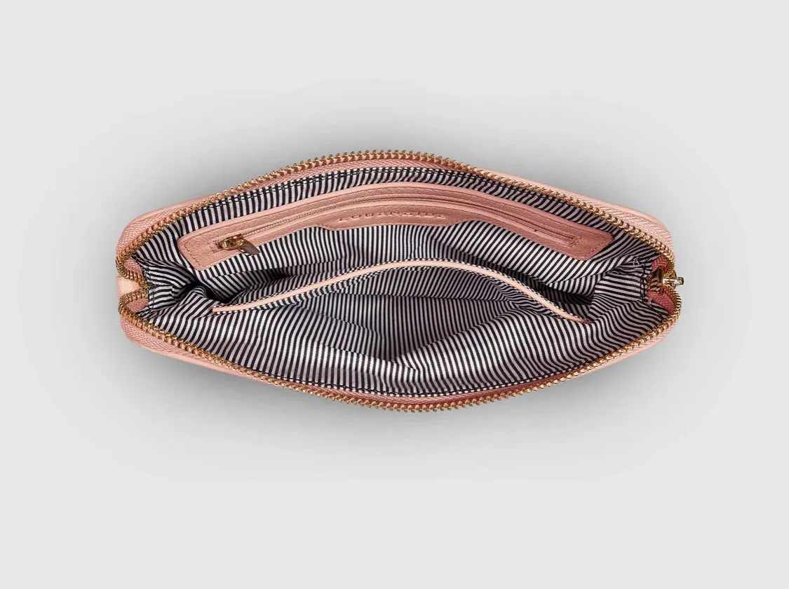 Mandy Clutch- blush