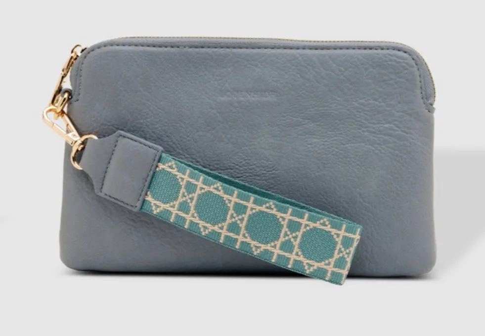 Mandy Clutch- Chambray