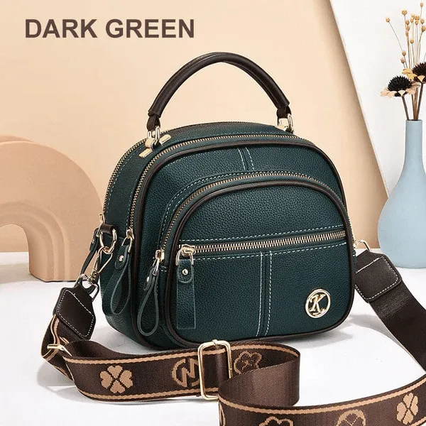Molly - Stylish Leather Handbag with Shoulder Strap