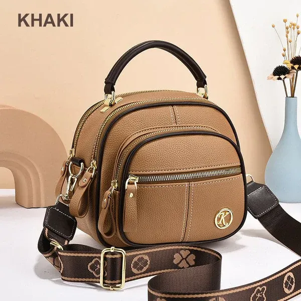 Molly - Stylish Leather Handbag with Shoulder Strap
