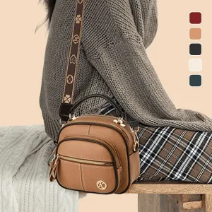 Molly - Stylish Leather Handbag with Shoulder Strap